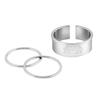 Manguito reductor de eje central integrado para bicicleta de montaña MUQZI, 24 vueltas, 22 mm, manguito de conversión de anillo reductor de eje central para bicicleta
