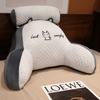 Cojín de Cabecera Respaldo Grande Sofá Cama Almohada para Estudiante Bolsa Suave Cojín Protección Lumbar Cojín de Cama Artefacto para Semisentado