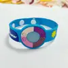Relógio Criativo Versão Coreana de Borracha Macia PVC com Cor que Muda com UV Pulseira de Silicone Esportiva Alça de Pulso Venda Direta no Atacado