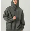 Nuevo suéter con capucha de punto grueso para otoño e invierno, chaqueta suéter para hombres y mujeres, holgado y casual, tops versátiles y relajados