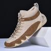 Explosões transfronteiriças sapatos masculinos botas martin de cano alto outono e inverno botas casuais masculinas quentes sapatos de vela americanos sapatos de oito garras