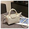 Bolso de Mano para Empanadas para Mujer, Estilo Coreano, Nuevo Diseño de Nicho Verano 2026, Bolso de Hombro Rayado, Bolso Cruzado de Alta Gama