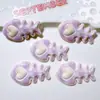 Peixe Osso Coração Colorido DIY Grampo de Cabelo Feito à Mão Capa de Celular Fivela de Sapato Decoração de Adesivo para Carro Elétrico Porta-Copo Atacado
