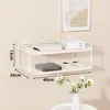 Soporte sin perforación para decodificador de TV, estante de almacenamiento para proyector, estante simple de pared para router