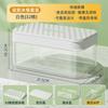 Molde para hacer cubitos de hielo, bandeja grande de silicona para el hogar, caja de almacenamiento con tapa, refrigerador, helado congelado, artefacto para cubitos de hielo congelados