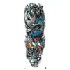 Fabricante de Pegatinas para Tatuajes de Brazo Completo Venta al por Mayor en Stock Corona León Pegatinas de Tatuaje Impermeables Suministro Transfronterizo