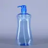 Botella de Detergente para Platos de 1.1 Litros Transparente Botella de Empaque Químico Diario Cabeza de Bomba de Presión Pet Botella de Plástico Botella de Gel Antibacterial de 1100ml