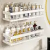 Estante de Almacenamiento para Baño sin Taladro Montado en Pared para Inodoro Tocador de Baño Ducha Organizador de Pared para Cocina