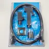 Extensión de grifo pistola rociadora de acero inoxidable pistola de agua para limpieza a alta presión boquilla potenciadora de baño compañero de inodoro bidé
