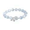 Pulsera Ojo de Gato de Loto para Mujer Fortuna Cuadrado Nafu Marca Lujo Ligero Exquisita Pulsera de Loto Sentido de Alta Calidad Nicho Versátil de Moda