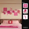 Set de Decoración para Habitación de Boda para la Sala y el Dormitorio del Novio, Habitación de Boda Nueva de la Novia, Guirnaldas Festivas, Bata de Baño, Accesorios para Fotos