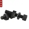 Tornillos de Cabeza de Copa Hexagonal de Nylon M3M4M5M6M8M10M12, Tuercas, Arandelas Planas, Tornillos de Plástico de Cabeza Cilíndrica Combinada