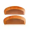 Peine de madera de durazno natural, personalizable con logo, peine de masaje de meridianos del cuero cabelludo, peine nutritivo para cabello largo de mujer, producto exclusivo de venta caliente transfronteriza