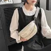 Bolso de Pecho de Moda Transfronterizo, Nuevo Bolso de Hombro Único de Moda Europeo y Americano, Riñonera Versátil Informal Estilo Ins