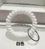 Baño de Sauna Natación Etiqueta Numérica Digital Pulsera Llavero Cable de Teléfono de Plástico Pulsera Elástica