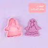 Molde para Galletas 3D Serie de Halloween Cortador de Galletas Realista DIY Material Seguro Artículo Esencial para el Hogar