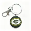 NFL Novo Time 32 Chaveiro de Liga de Zinco Time Gem Chaveiro para Carro Bolsa Venda Direta da Fábrica Em Estoque