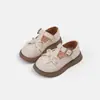 Zapatos Mary Jane de otoño para niños, nuevos zapatos de princesa estilo escolar para niñas, zapatos de suela blanda, zapatos de cuero negro estilo británico