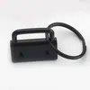 Suministro de fábrica clip de cola de cincha metálica 26 mm clip colgante clip de cinturón accesorios para llavero DIY clip de caballo de cincha