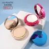 Fábrica Lili 13g Caixa Redonda Dourada Galvanizada para Cushion Material de Embalagem Cosmética Caixa Vazia para Reembalagem de Cushion BB Cream Base Líquida