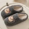 Nuevas Pantuflas de Algodón de Invierno Transfronterizas 2023 para Mujer al Mayoreo en Stock Antideslizantes Cálidas Pantuflas de Pareja Zapatos de Algodón de Invierno para Hombre