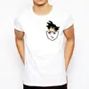 Amazon 2024 nueva camiseta con bolsillo falso de manga corta para hombre estilo europeo y americano