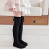 Calcetines de Verano para Niñas, Calcetas de Bebé, Algodón Peinado Transpirable para Primavera y Verano, Calcetines Largos de Tubo para Niñas, Venta al por Mayor