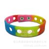 Pulsera de silicona DIY para niños de 18 cm, correa de muñeca de dibujos animados ajustable, pulsera deportiva, fabricantes de color al contado