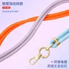 Cordón de alta gama original para teléfono móvil de 8 MM resistente para colgar en el cuello ajustable para exteriores anti-pérdida cuerda trenzada para muñeca dorada