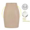 Nueva Falda Sexy de Cuero PU Estilo Europeo y Americano para Chica Caliente Otoño 2025 Cintura Alta Abertura Trasera Adelgazante Bodycon Falda Corta para Mujeres