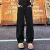 Pantalones Casuales Scimitar de Corte Recto Holgado Diseño de Nicho Retro Americano Plisados de Pierna Ancha Multibolsillos Cargo Unisex