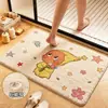 Alfombra Absorbente Bonita para Baño Modelo Nuevo 2026 Alfombra Antideslizante para Puerta de Baño, Inodoro y Regadera en Casa