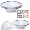 Melamina estilo japonés tazón para ramen de miso imitación porcelana picante caliente maxi grande Tazón comercial col encurtida sopa de pescado en polvo tazón para fideos de arroz vajilla