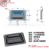 Anwang Acero Inoxidable Caja de Aire Gabinete Accesorios Manija Cubierta de Caja de Escenario Anillo Manija de Resorte Manija para Caja de Madera Manija