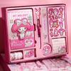 Libreta de Mano Kulomi Sanrio melody Caja de Regalo para Libreta de Mano Alto Valor de Color Regalo para Niños Niñas Escuela Primaria