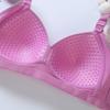 Sujetador de Nuevo Estilo para Mujeres de Mediana Edad y Mayores, No Magnético, Talla Grande, Copa Grande, Sin Aros, Algodón Delgado, Ropa Interior Push-Up, Sujetador, Venta Directa del Fabricante