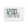 Nuevo Reloj Electrónico de Pantalla Grande Reloj LCD Multifunción Luz Nocturna de Mesita de Noche Reloj Despertador Reloj Silencioso para Estudiantes Yd109