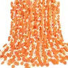 Guirnalda de Eucalipto Transfronteriza, Hojas de Eucalipto Artificiales Verdes para Mesa de Comedor, Usada para Fondo de Boda, Decoración Verde para Chimenea, Decoración de Boda
