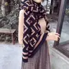 Bufanda nueva para mujer otoño e invierno cálida letra F chal comercio exterior fábrica estudiantes coreanos imitación cachemir bufanda ET venta al por mayor