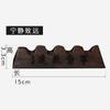 Hui Caotang Portaplumas de Ébano Soporte para Pinceles Pisapapeles para Plumas Montaña para Plumas Herramientas de Caligrafía Colgador para Plumas Estante de Madera Maciza Portaplumas Creativo