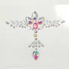 Venda Quente Transfronteiriça Adesivos de Diamante para Seios em Acrílico Adesivos Sexy para Seios Moda Europeia e Americana Balada Carnaval Adesivos Corporais Atacado