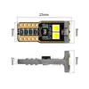 Luz LED de matrícula T10 3030-6SMD para coche, luz de lectura, indicador de ancho, infinita, WSW, para comercio exterior