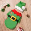 Ropa para Perros de Otoño e Invierno Ropa de Transformación de Perro Papá Noel Suministros de Ropa para Mascotas Gato Perro Oso Teddy Venta al por Mayor