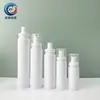Em estoque garrafa de plástico PET transparente branca 60 80 100 120 150ml frasco spray de baioneta dividido em frascos vazios