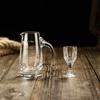 Copo de vinho branco separador de vinho conjunto de vidro doméstico Copo Bala Copo para destilados uma taça garrafa de vinho pequena conjunto de vinho criativo estilo chinês