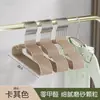 Colgador de plástico grueso con recubrimiento nuevo estilo extra grueso para adultos plástico con recubrimiento antideslizante sin marcas colgador de ropa colgador de ropa para niños