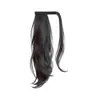 Peluca de coleta trenzada para mujer, coleta baja autoenrollable de velcro, extensión de cabello esponjoso, coleta alta, trenzas de peluca naturales, coleta