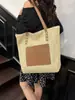 Bolsa de Palha Trançada para Mulheres, Bolsa de Mão de Verão, Bolsa Tote, Bolsa Saco de Grande Capacidade, Bolsa de Ombro Trançada, Bolsa de Rattan Trançada, Design Estiloso