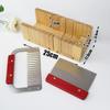 Tábua de sabão de madeira de pinho cortada à mão sabão de reparo tira longa sabão de torrada sabão frio molde de silicone caixa de ferramentas DIY
