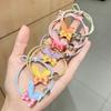 Verano nuevo lindo caricatura para niños cuerda para el cabello anillo para el cabello no daña el cabello banda de goma pequeña alta elasticidad accesorios para el cabello cuerda para el cabello al por mayor